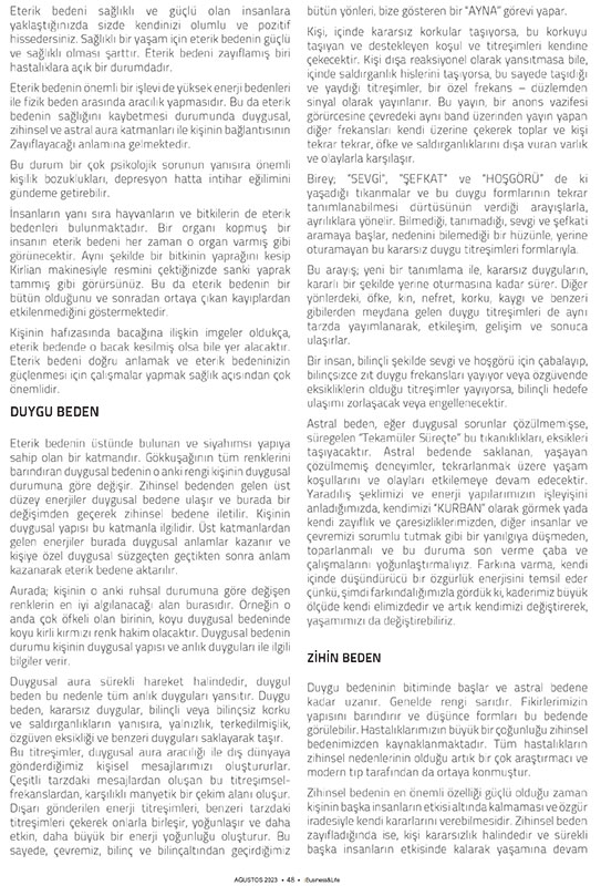 Aura Nedir? | Sinem Üsgelen